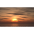 フリーデータ,2D,CG,背景画像,空,夕暮れ,雲,夕焼け,夕陽,太陽,sky,clouds,sunset,海,sea